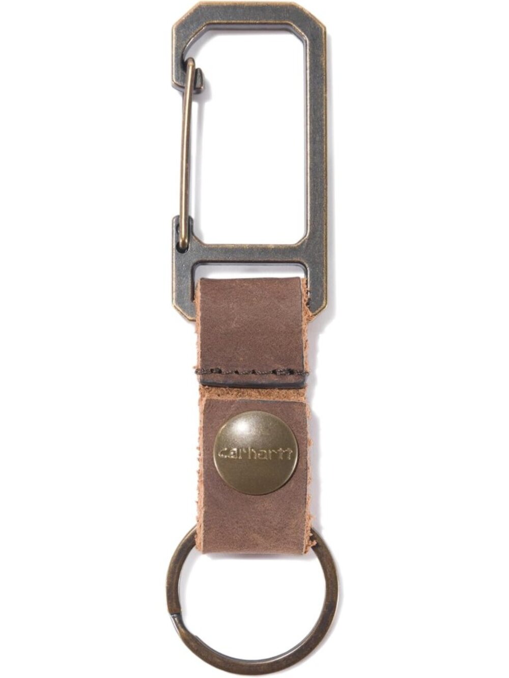Durable Metal Key Keeper for Belt Loop | Self-Locking Key Ring Holder for